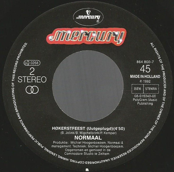 Normaal -Vrolijk Høkerstfeest