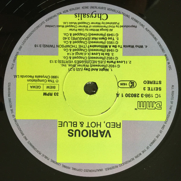 Various - Red, Hot &amp; Blue