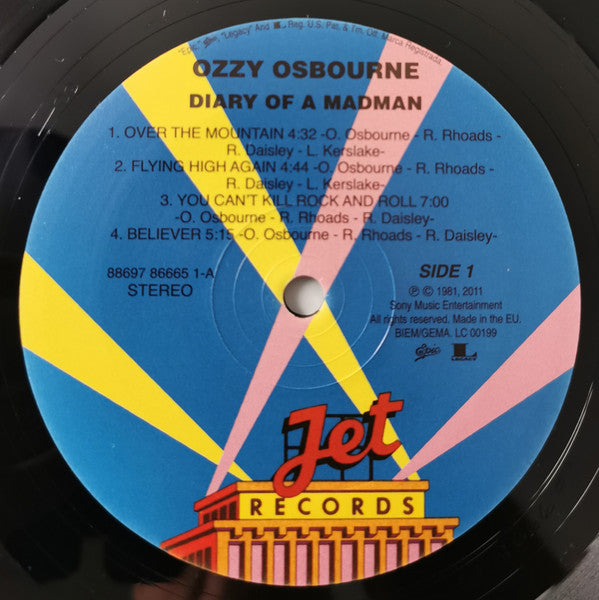 Ozzy Osbourne -Diary Of A Madman
