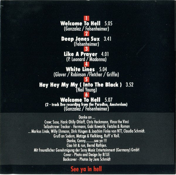 Depp Jones -Welcome To Hell