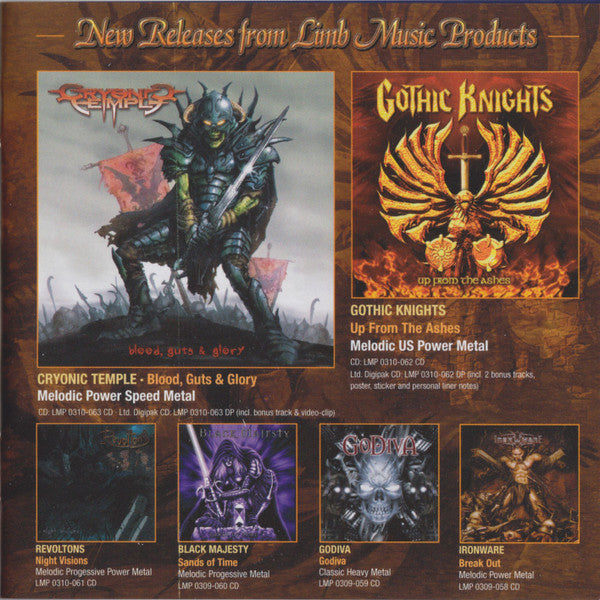 Cryonic Temple -Blood, Guts & Glory