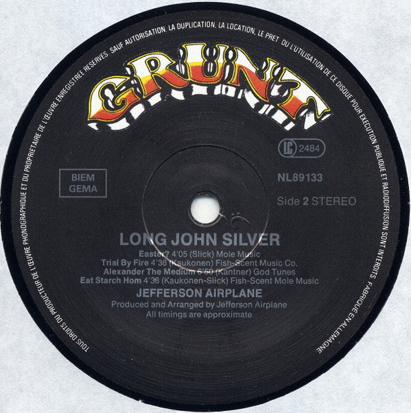 Jefferson Airplane -Long John Silver