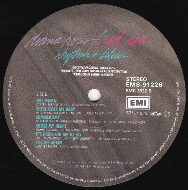 Diana Ross -Red Hot Rhythm + Blues