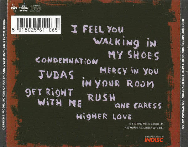 Depeche Mode -Songs Of Faith And Devotion