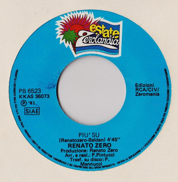 Renato Zero -Galeotto Fu Il Canotto