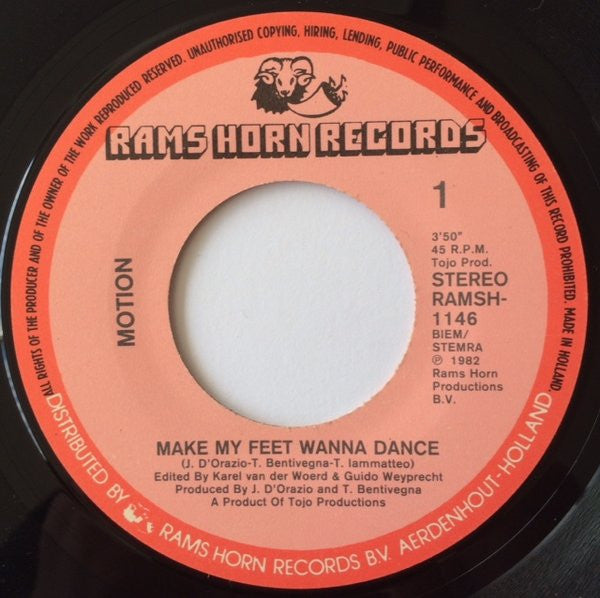 Motion (3) -Make My Feet Wanna Dance