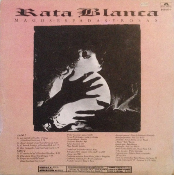Rata Blanca -Magos, Espadas Y Rosas