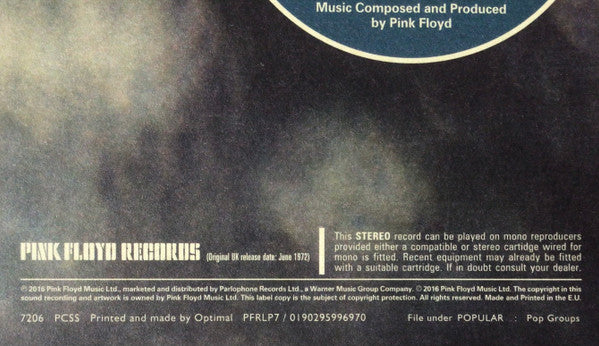 Pink Floyd - Obscured By Clouds