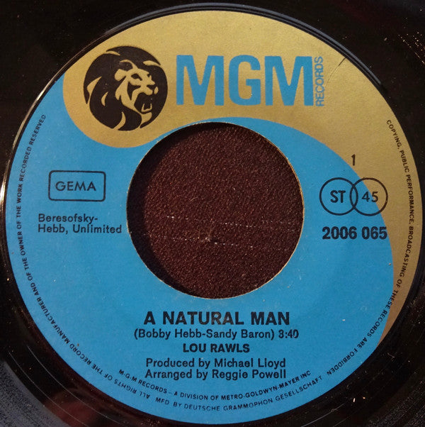 Lou Rawls - A Natural Man