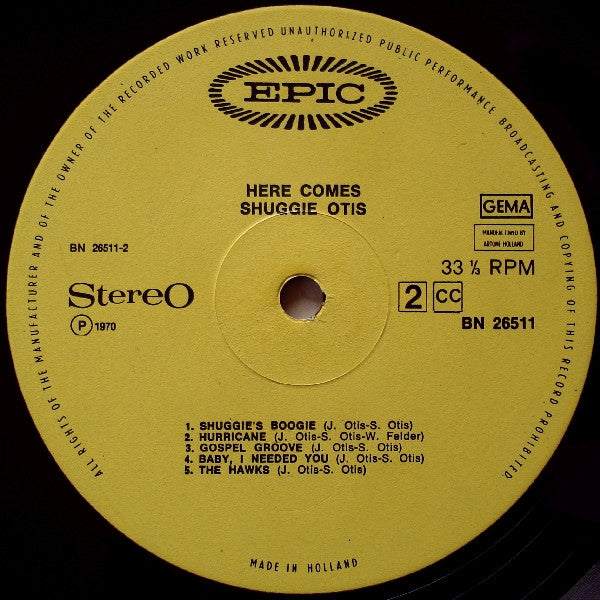 Shuggie Otis -Here Comes Shuggie Otis