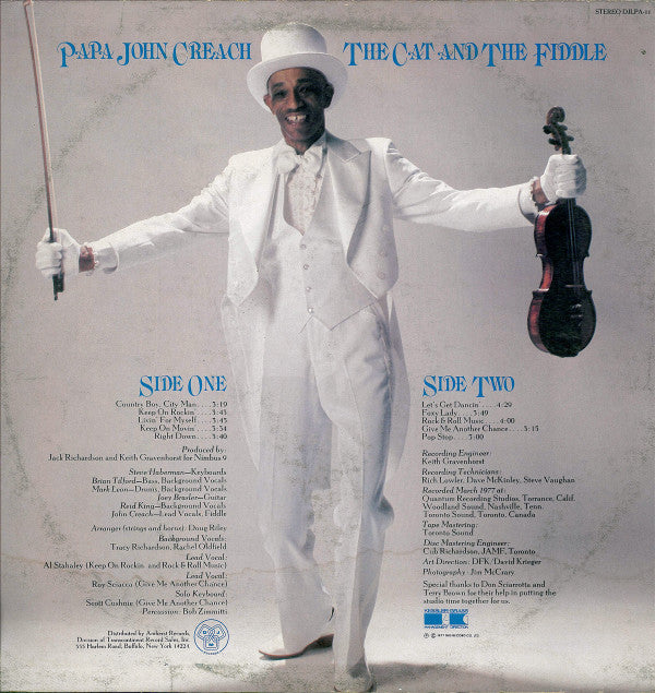 Papa John Creach -The Cat And The Fiddle