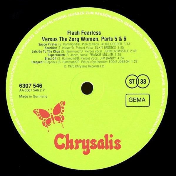 Various -Flash Fearless Versus The Zorg Women Parts 5 & 6