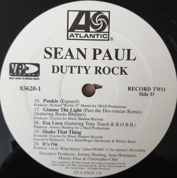 Sean Paul -Dutty Rock