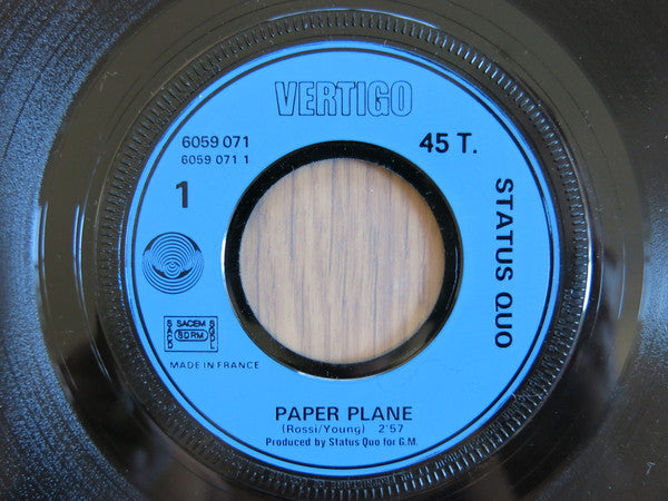 Status Quo -Paper Plane