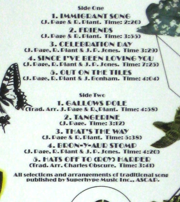 Led Zeppelin -Led Zeppelin III