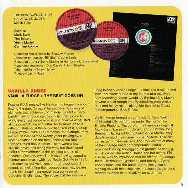 Vanilla Fudge -Vanilla Fudge & The Beat Goes On