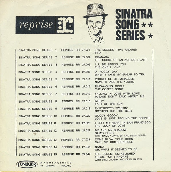 Frank Sinatra -My Kind Of Town / I Like To Lead When I Dance