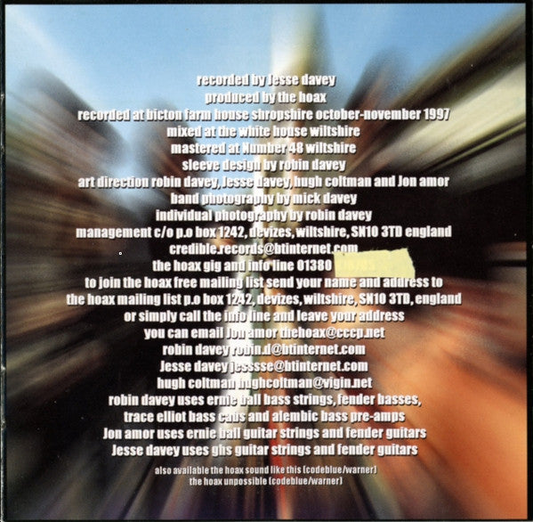The Hoax -Humdinger