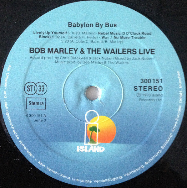 Bob Marley &amp; The Wailers - Babylon By Bus