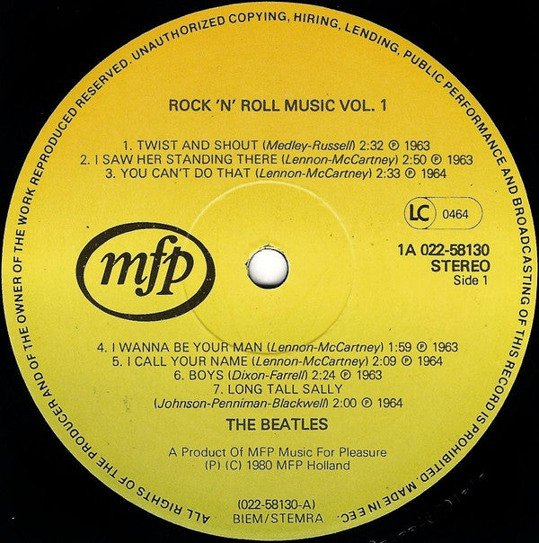 The Beatles -Rock 'n' Roll Music Vol. 1