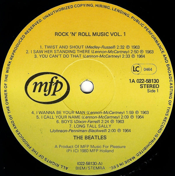 The Beatles - Rock 'n' Roll Music Vol. 1