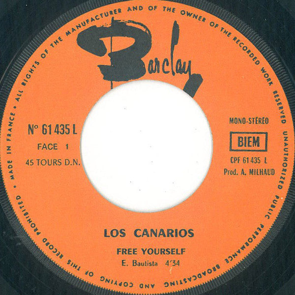 Canarios -Free Yourself / Words Of The Lord