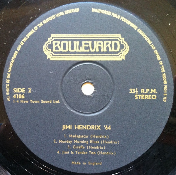 Jimi Hendrix -Jimi Hendrix '64