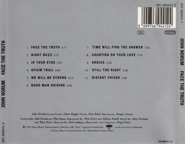 John Norum -Face The Truth
