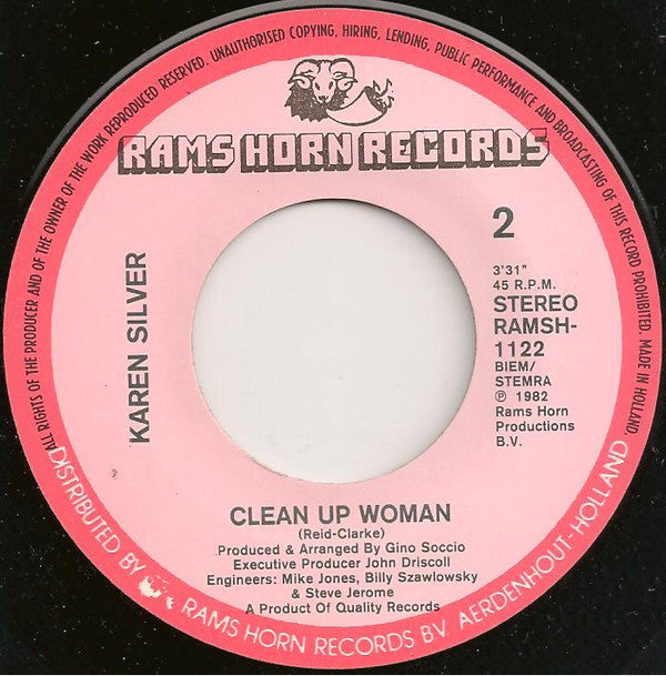 Karen Silver -Clean Up Woman