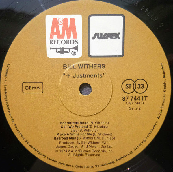 Bill Withers -+'Justments