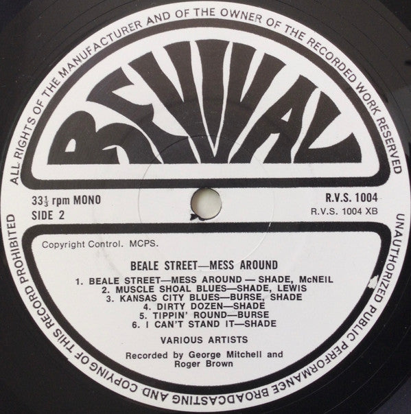 Various -Beale Street Mess Around