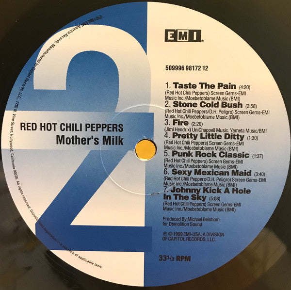 Red Hot Chili Peppers -Mother's Milk