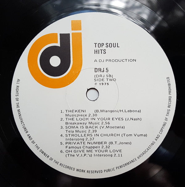 Black Ink (4) -Black Ink/Top Soul Hits