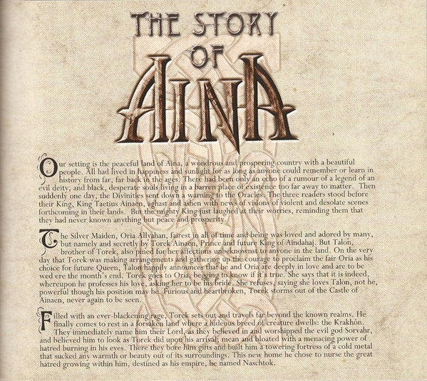 Aina -Days Of Rising Doom - The Metal Opera