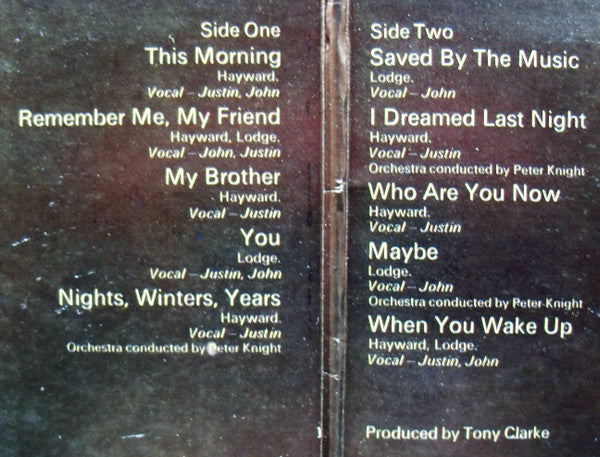 Justin Hayward - Blue Jays