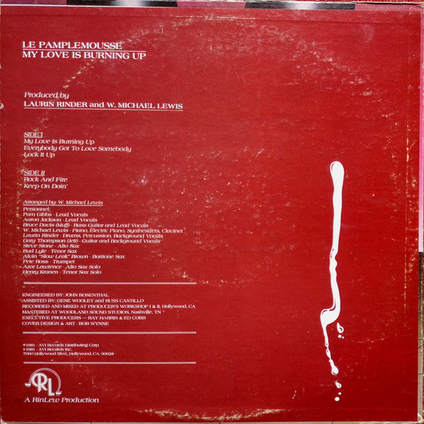 Le Pamplemousse -My Love Is Burning Up