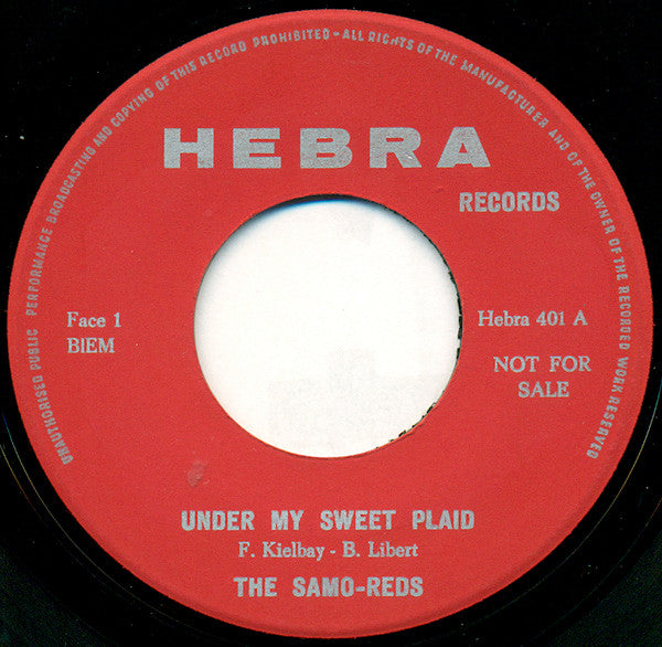 The Samo Reds -Under My Sweet Plaid