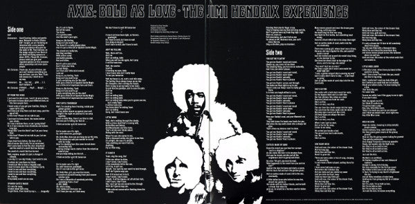 The Jimi Hendrix Experience -Axis: Bold As Love