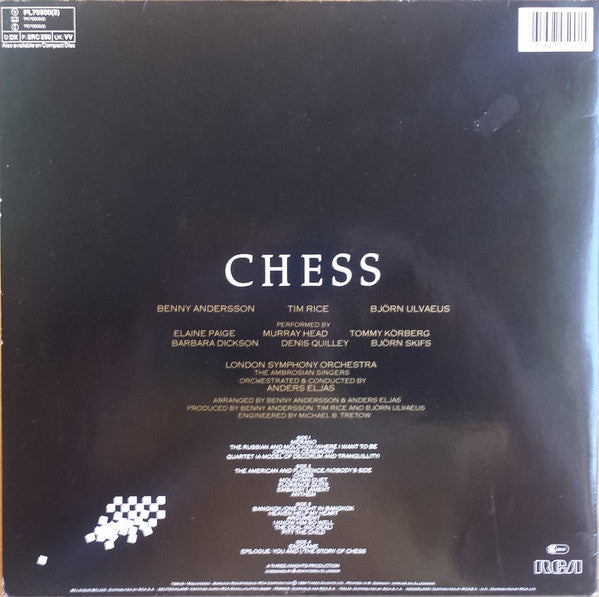 Benny Andersson, Tim Rice, Björn Ulvaeus -Chess