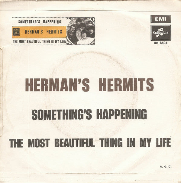 Herman's Hermits -Something's Happening / The Most Beautiful Thing In My Life