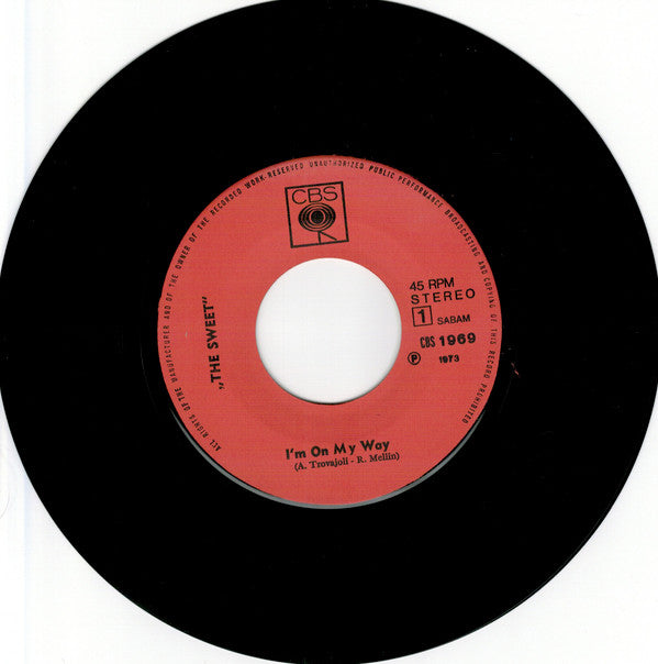 The Sweet* -I'm On My Way / My Little Girl From Kentucky