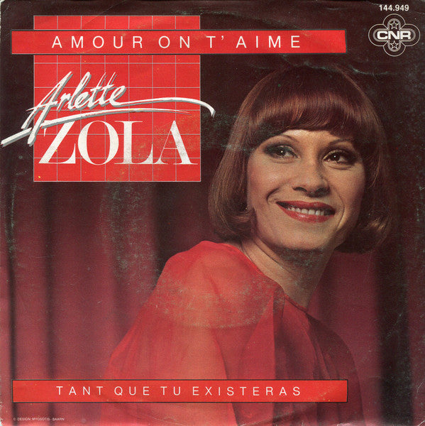 Arlette Zola -Amour On T'aime
