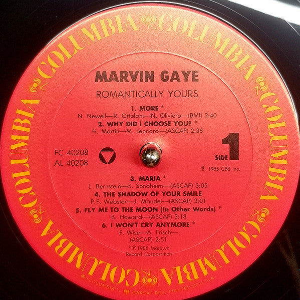 Marvin Gaye -Romantically Yours