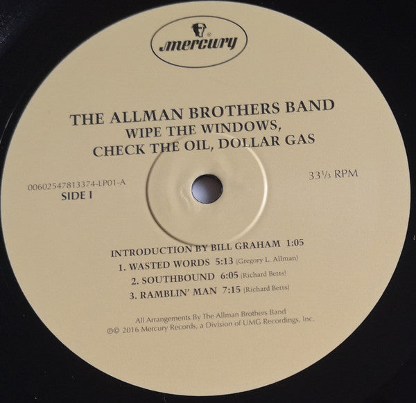The Allman Brothers Band -Wipe The Windows, Check The Oil, Dollar Gas