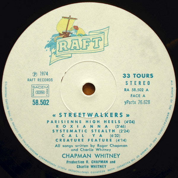 Chapman-Whitney -Streetwalkers