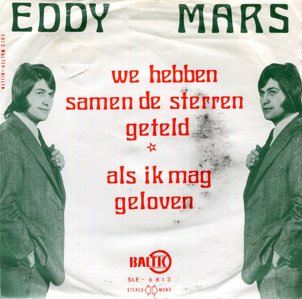 Eddy Mars -We Hebben Samen De Sterren Geteld