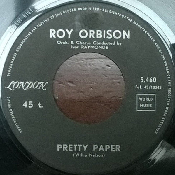 Roy Orbison -Pretty Paper