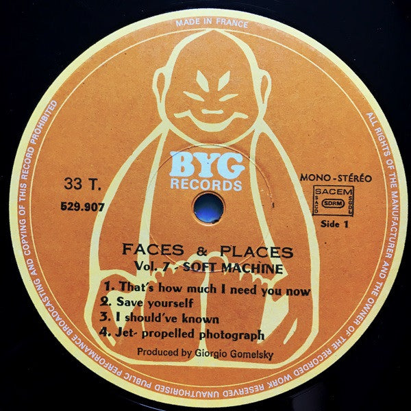 Soft Machine -Faces And Places Vol. 7