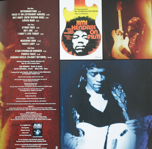 The Jimi Hendrix Experience -Live At Berkeley