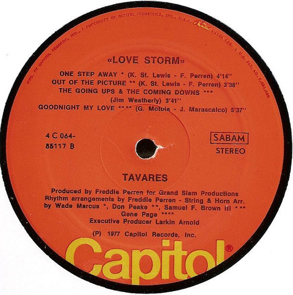 Tavares -Love Storm